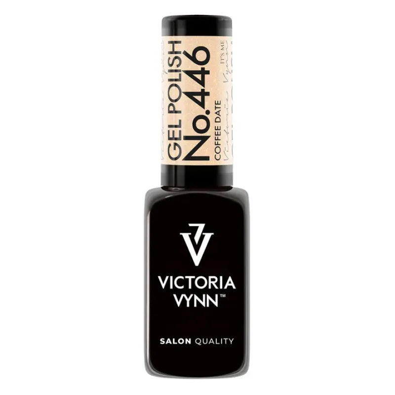 salon gel polish No.446 Coffee Date (HEMA FREE, TPO FREE, DI-HEMA FREE)